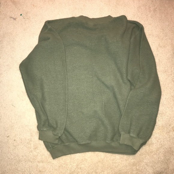 Vintage Cleveland Indians Green Cotton Pullover - Picture 7 of 8